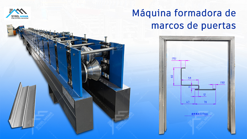 Máquina perfiladora para marco puerta Máquina perfiladora para marco puerta