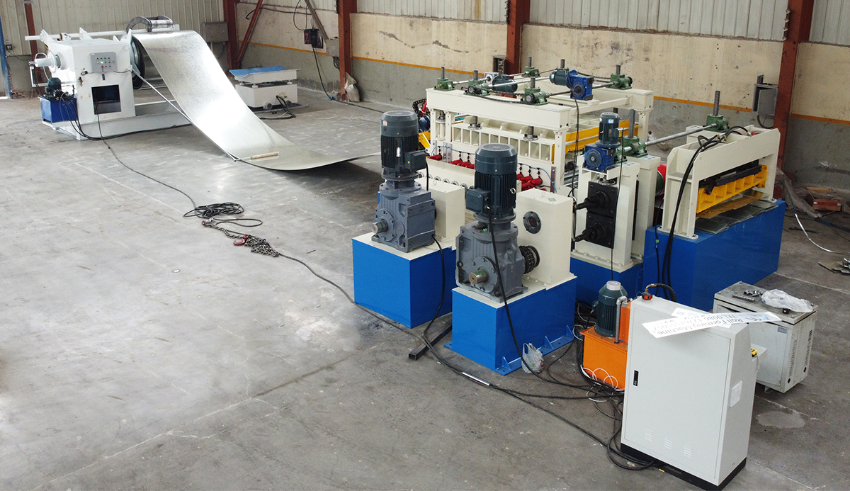Leveling And cutting machine