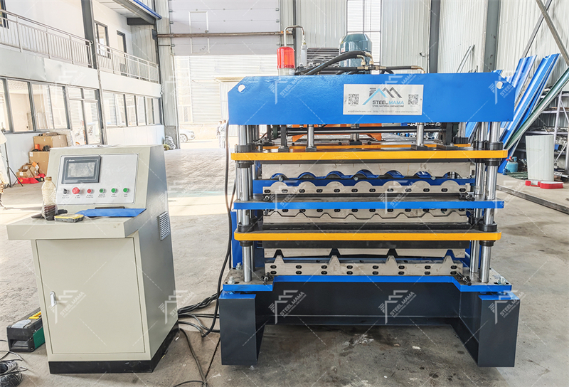 M&aacute;quina formadora de l&aacute;minas trapezoidales