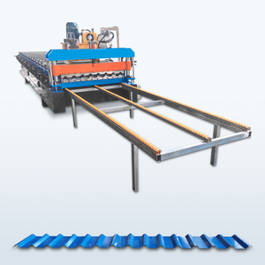 Máquina Formadora De Láminas Trapezoidales De Acero Galvanizado R101 Para Techos