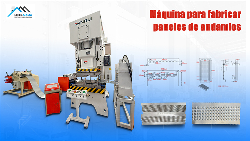 M&aacute;quina para paneles de andamio