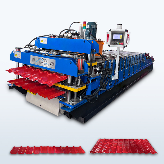 Máquina Laminadora De Tejas Trapezoidales 1025 Y Tejas Q 1035