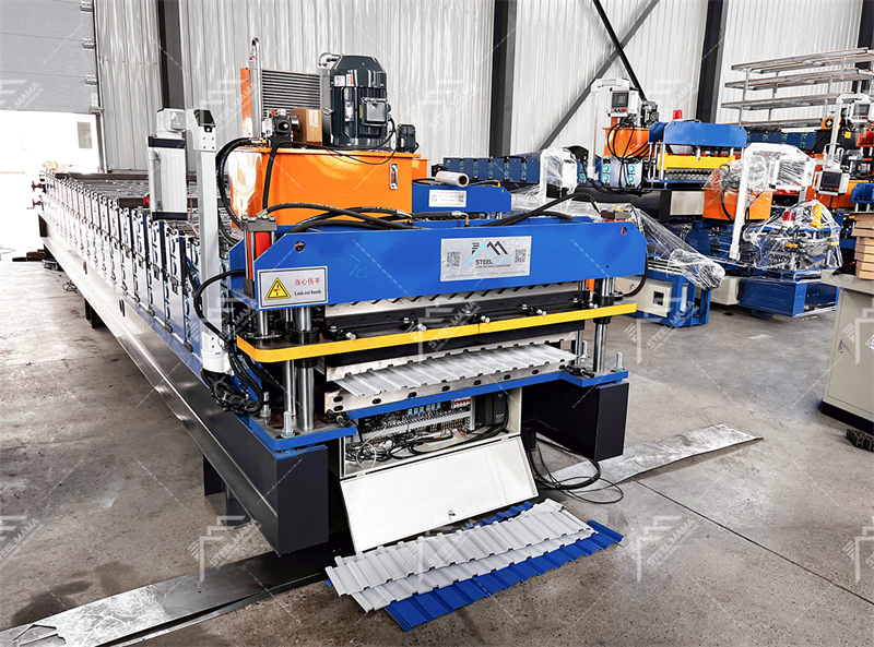 Perfiladora de l&aacute;mina trapezoidal 