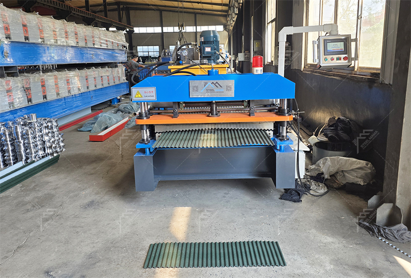 Fabricar l&aacute;minas corrugadas