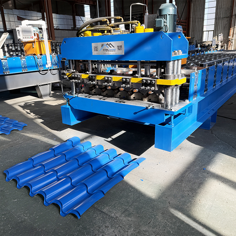 Máquina Para Hacer Teja Continua