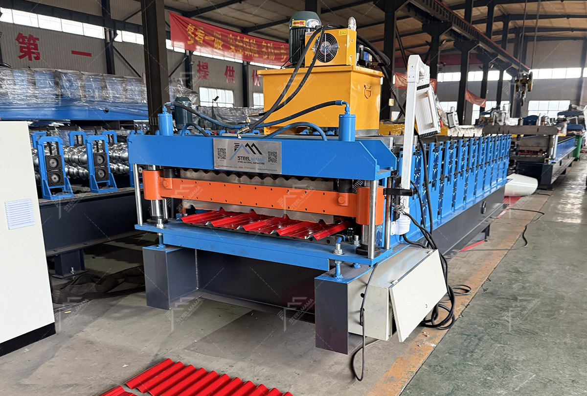 Double Deck Roof Sheet Machine