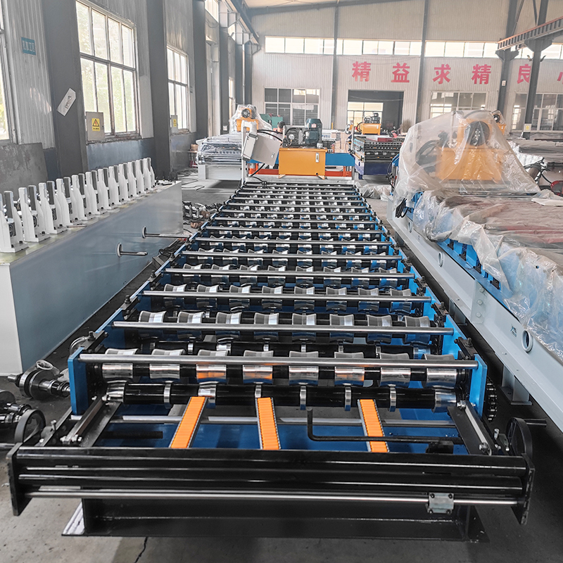 Máquina Formadora De Láminas Trapezoidales De Acero Galvanizado R101 Para Techos