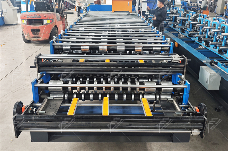 Perfiladora con doble cabezal