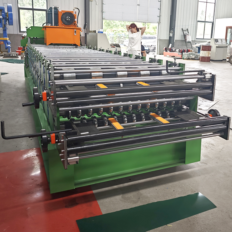 Máquina Corrugadora 836 Y Perfiladora Trapezoidal De Doble Capa 840