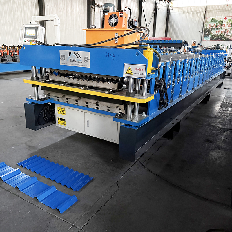 Máquina Formadora De Techos De Doble Capa Trapezoidal TR5 Y Corrugado 770