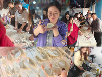 Haciendo albóndigas