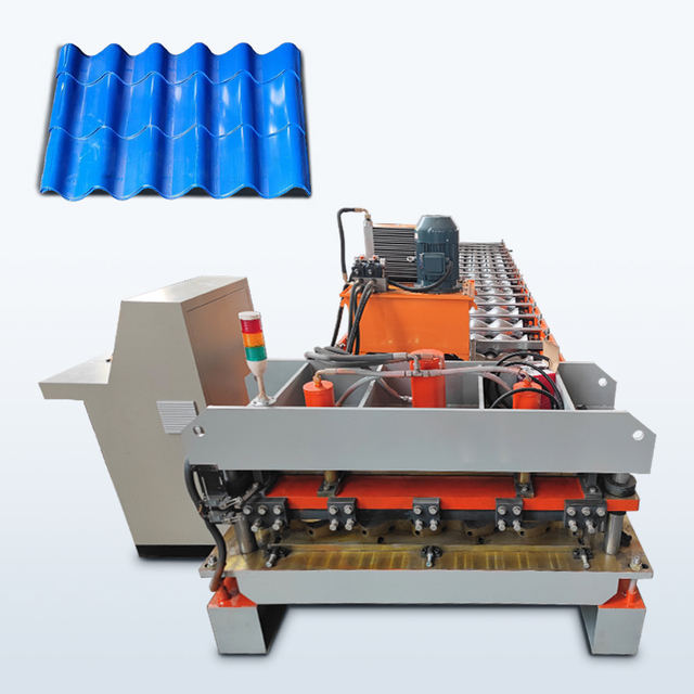Máquina Automática Para Fabricación De Teja Continua