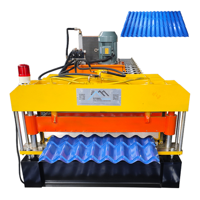 Máquina Automática Para Fabricación De Teja Continua 980