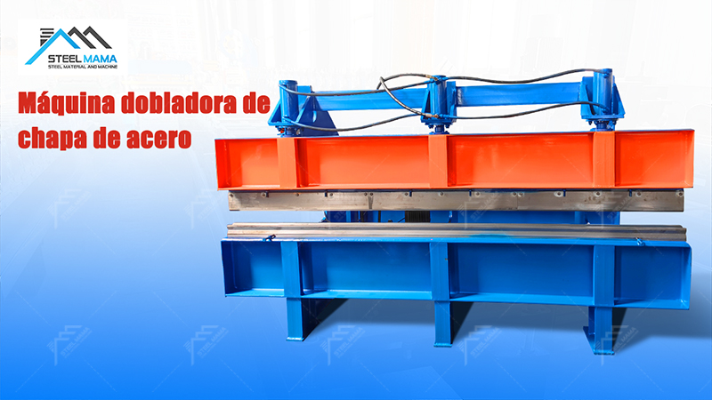Dobladora de placas met&aacute;licas