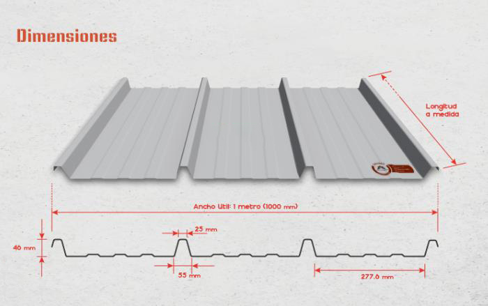 calaminas aluzinc tr4
