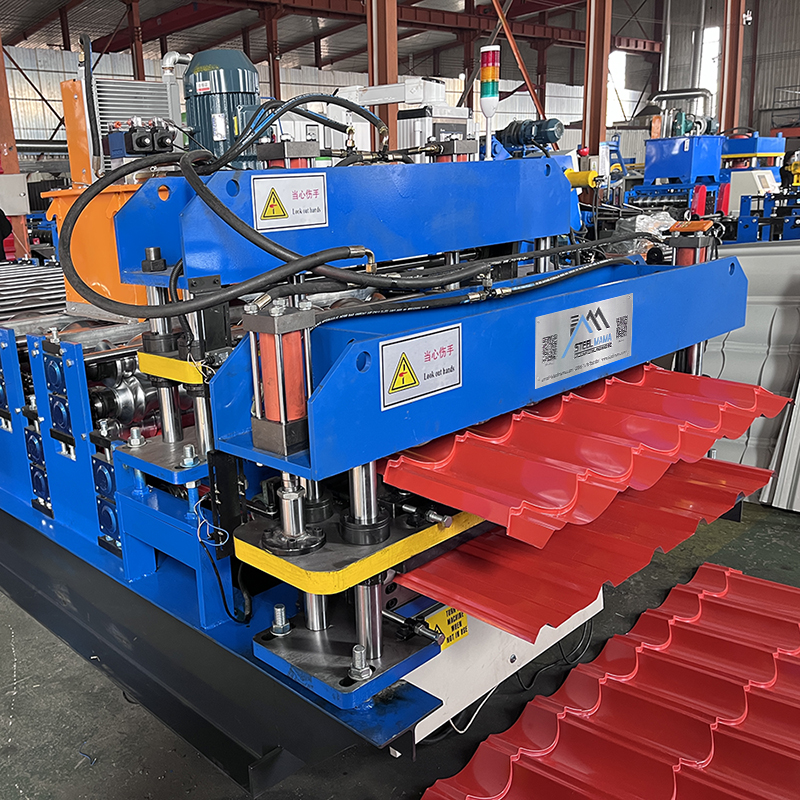 Máquina Laminadora De Tejas Trapezoidales 1025 Y Tejas Q 1035