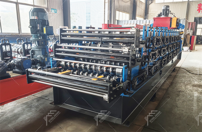 three layer cold roll forming machine