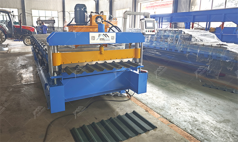 M&aacute;quina para calaminas de acero galvanizado 