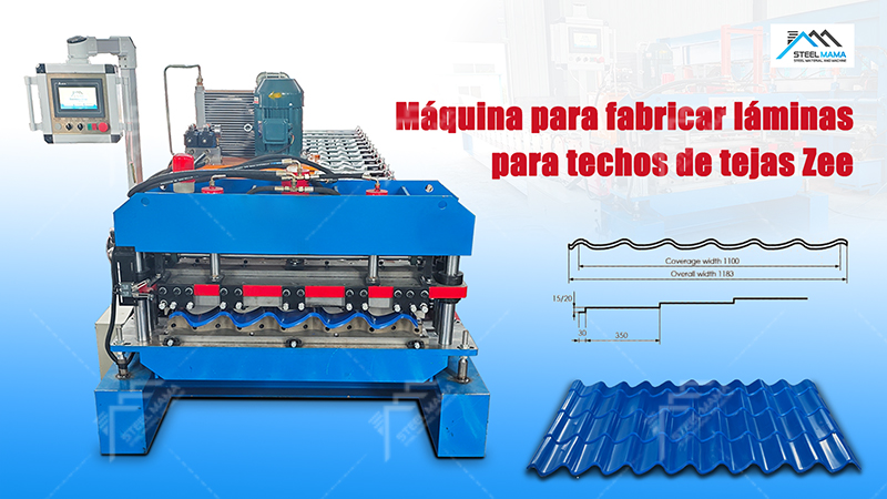 M&aacute;quina de teja continua