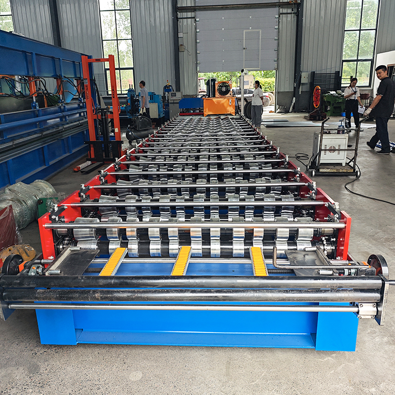 Máquina para fabricar láminas para techos de tejas Zee