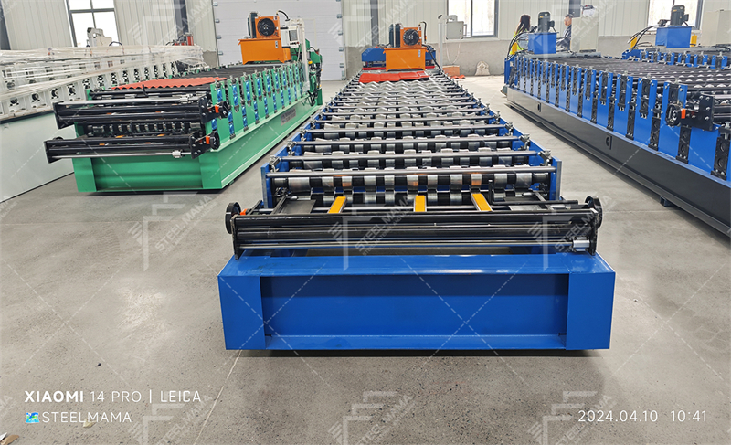 Maquina para laminas galvateja