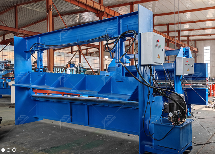 Guillotina hidr&aacute;ulica industrial 