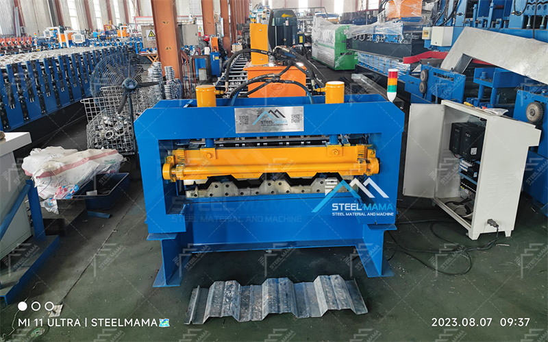 Fabricaci&oacute;n automatizada de deck met&aacute;lico