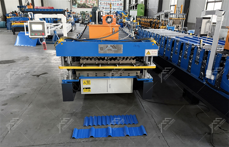 M&aacute;quina de paneles de techo doble capa