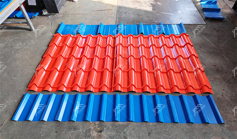 M&aacute;quina perfiladora trapezoidal