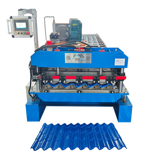 Máquina para fabricar láminas para techos de tejas Zee