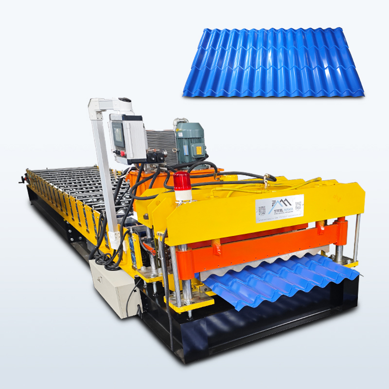 Máquina Automática Para Fabricación De Teja Continua 980