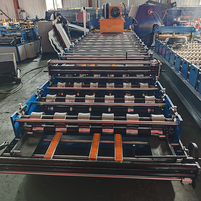 Máquina Laminadora De Tejas Trapezoidales 1025 Y Tejas Q 1035