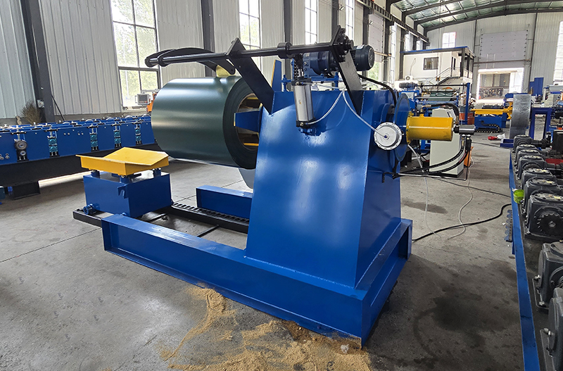 Desbobinador hidr&aacute;ulico