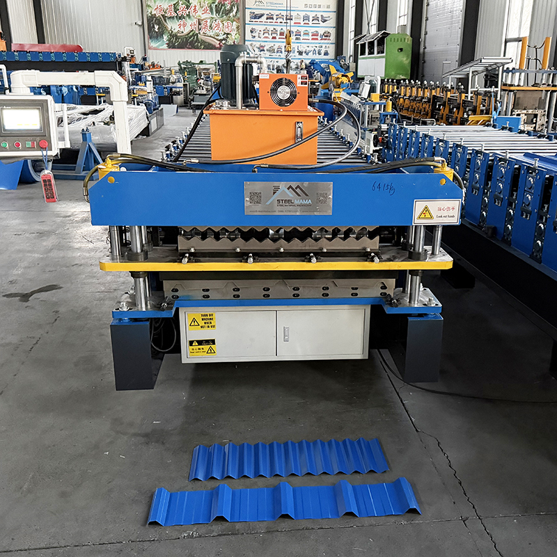 Máquina Formadora De Techos De Doble Capa Trapezoidal TR5 Y Corrugado 770