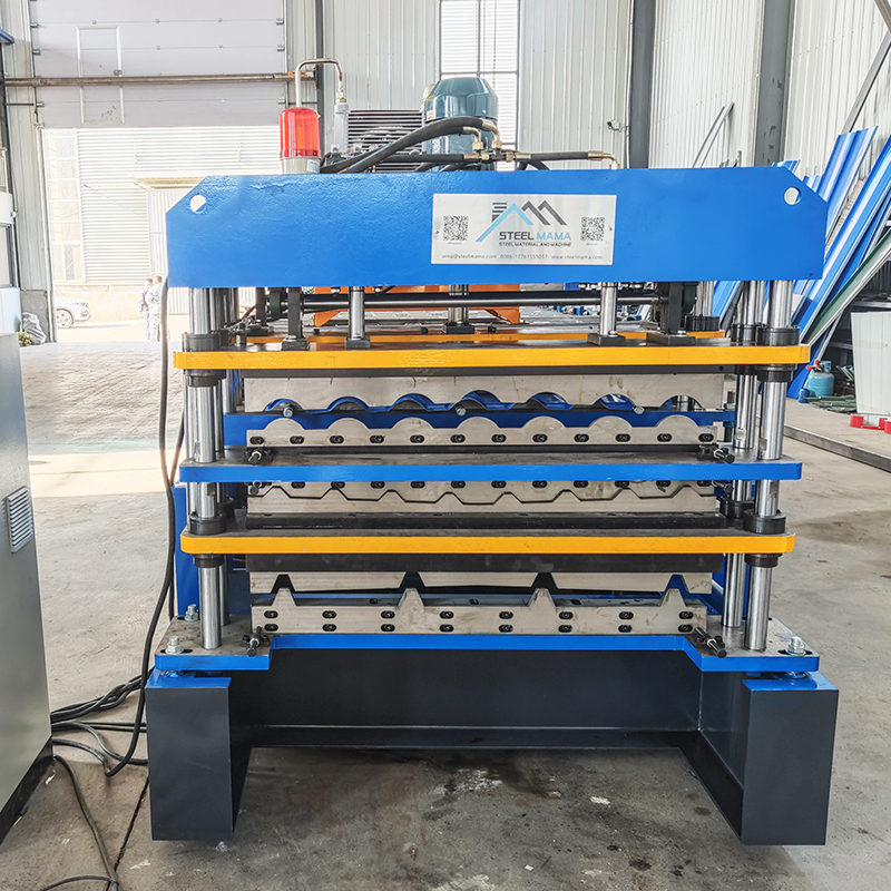 Máquina Perfiladora De Tres Capas En Frío Automática