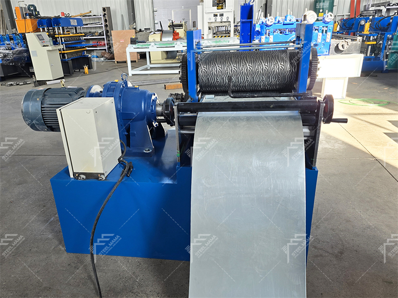 Equipo autom&aacute;tico de embossing continuo 