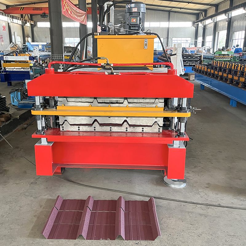 Máquina Formadora De Rollos En Frío De Doble Capa Totalmente Automática
