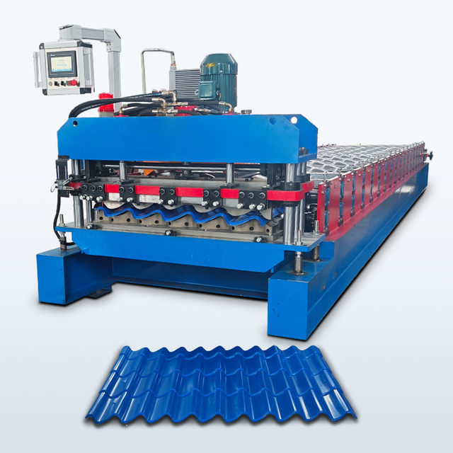 Máquina para fabricar láminas para techos de tejas Zee