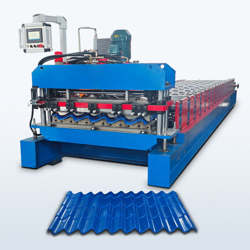 Máquina para fabricar láminas para techos de tejas Zee