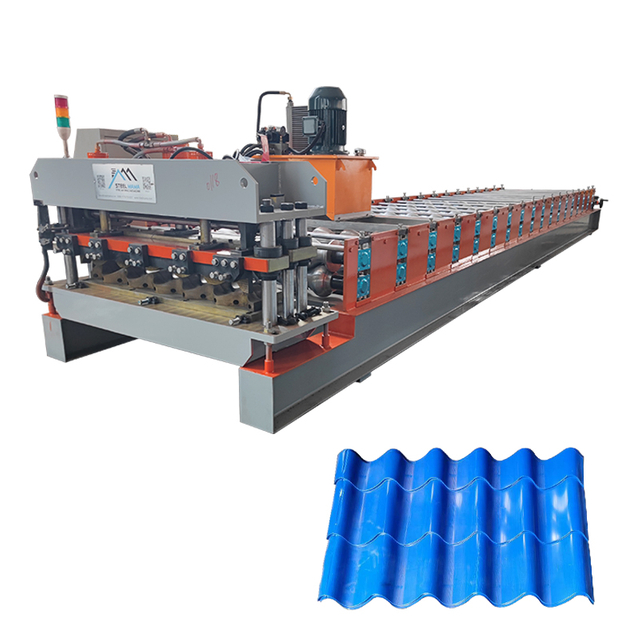 Máquina Automática Para Fabricación De Teja Continua