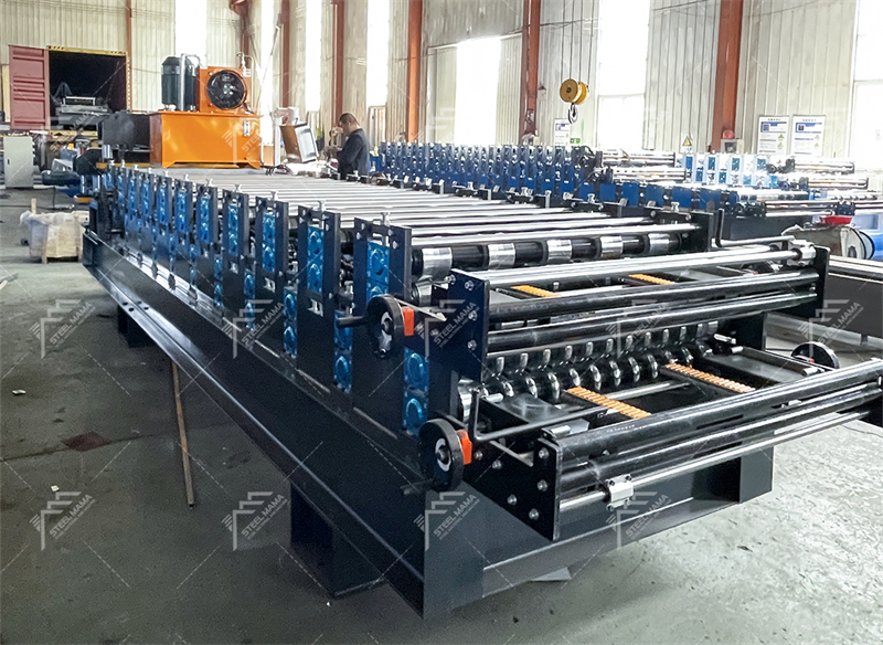 M&aacute;quina de paneles de techo doble capa