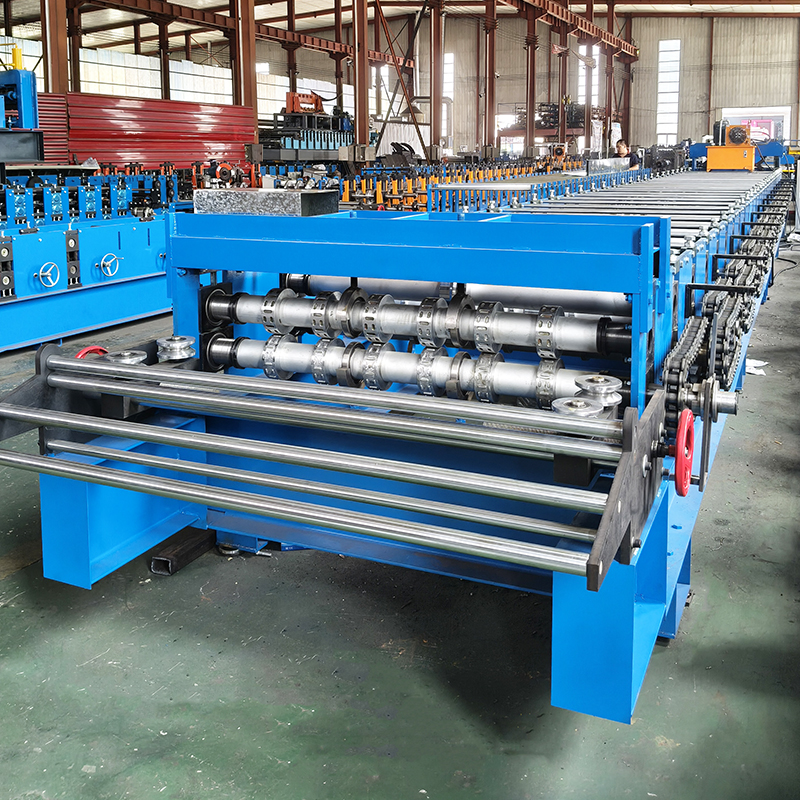 Máquina Perfiladora Automatizada Para Decking Metálico De Alta Resistencia