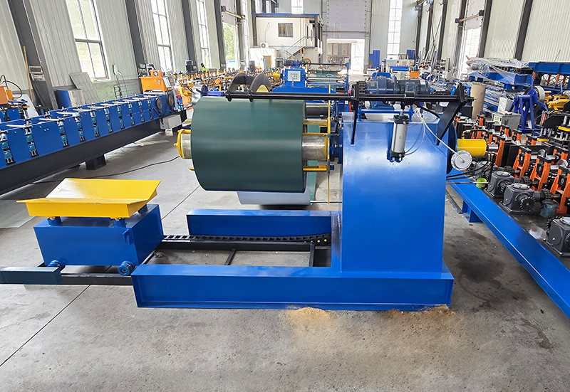 M&aacute;quina desbobinadora hidr&aacute;ulica