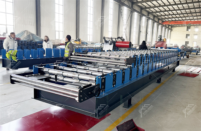 M&aacute;quina de perfiles de acero para techos