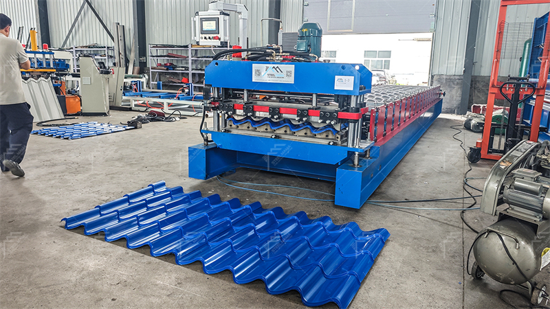 L&iacute;nea de producci&oacute;n de teja continua