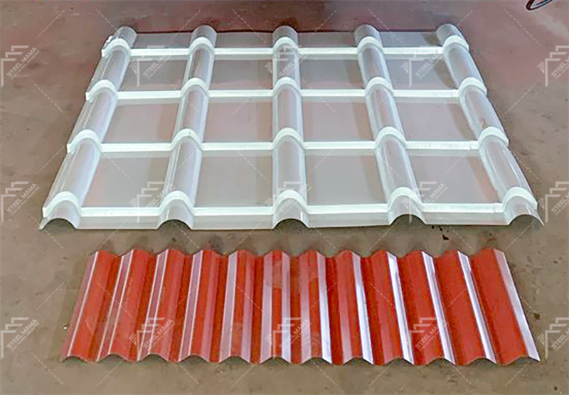 M&aacute;quina de perfiles de acero para techos