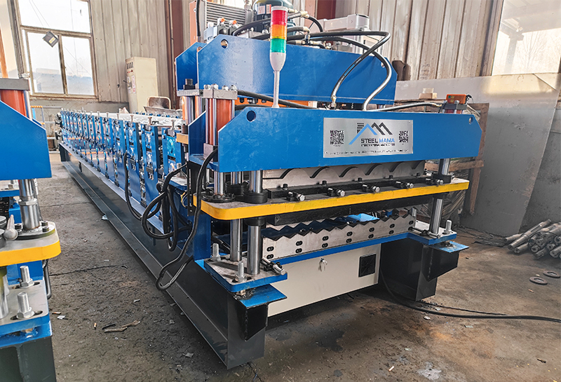 M&aacute;quina de perfiles de acero para techos