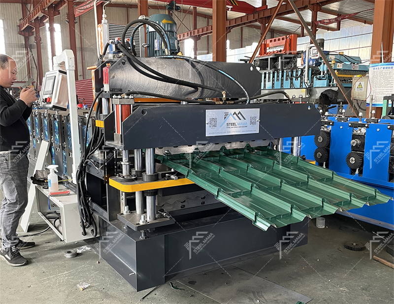 M&aacute;quina de perfiles de acero para techos