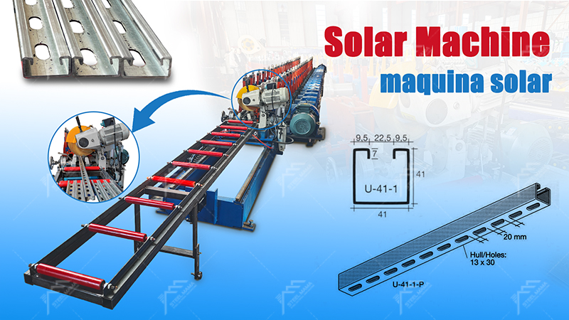 M&aacute;quina para estructuras solares