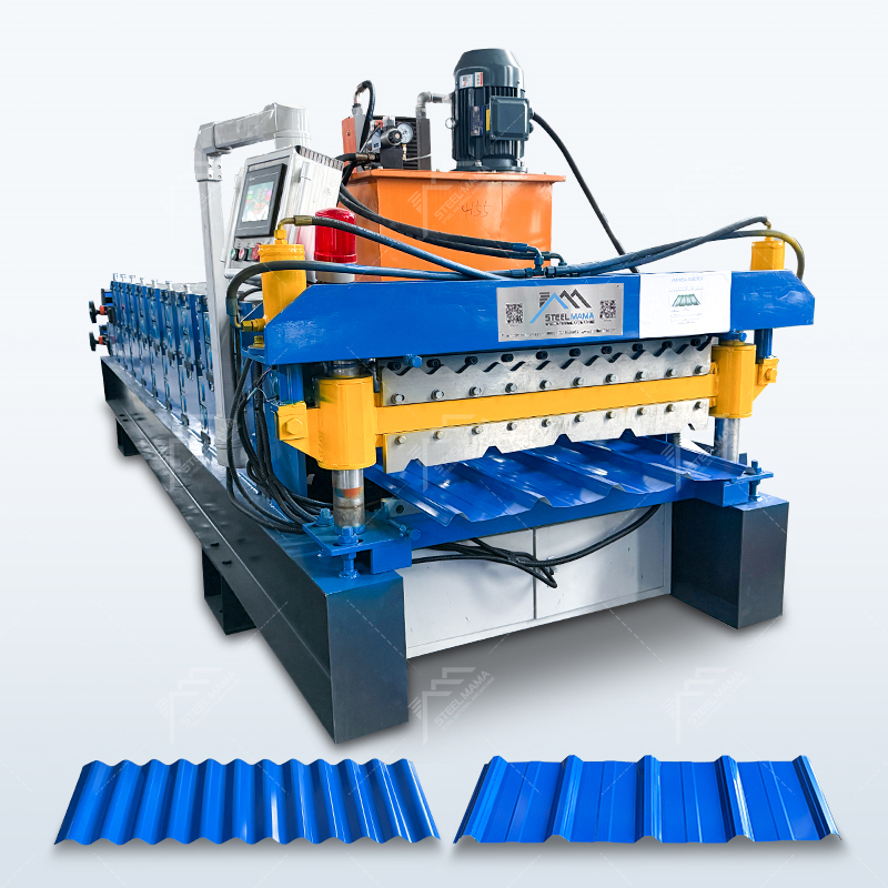 Máquina Automatizada Para Fabricación De Chapas Corrugadas Y Trapezoidales De Doble Capa 